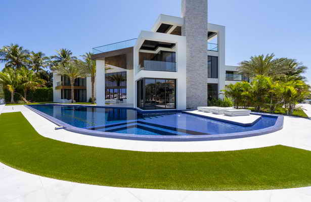 Artificial Grass for Swimming Pool Areas