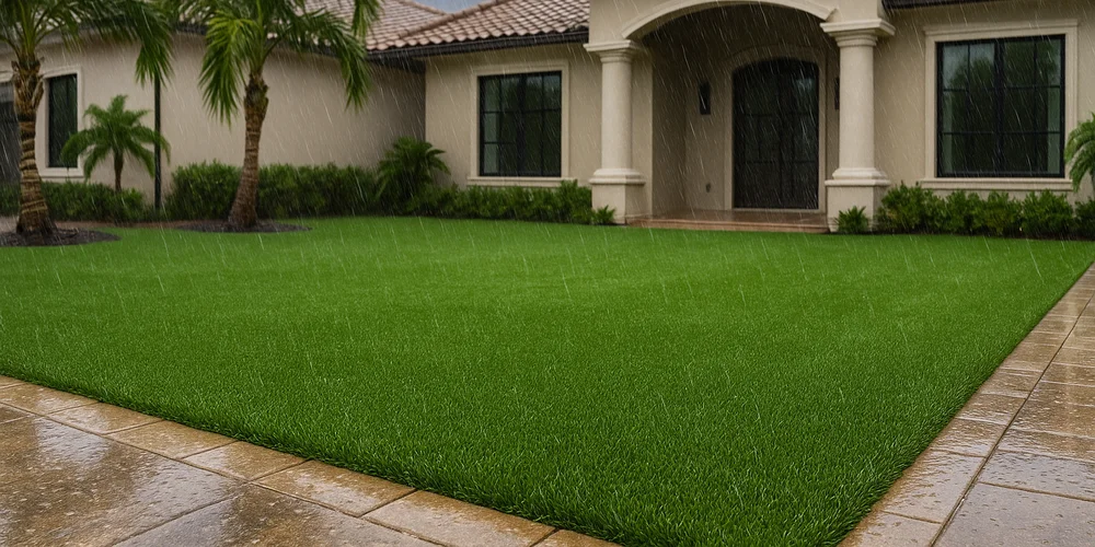 Storm-Ready Artificial Turf Drainage Design, Infill Choices & Maintenance