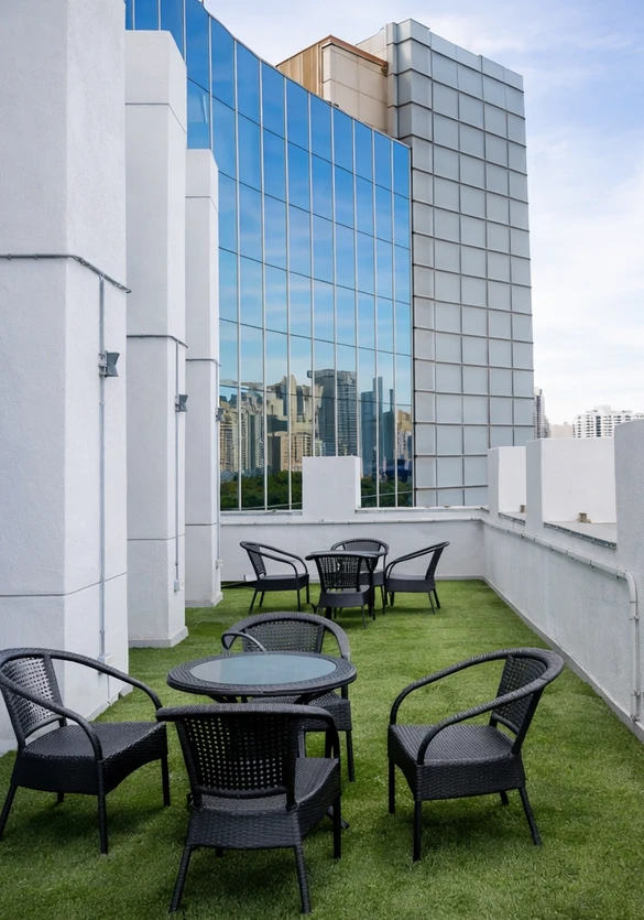 Rooftop Turf Installation Process in Blue Ocean Turf South Florida